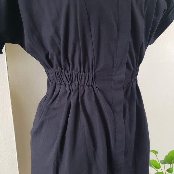 JOIE BNWT LC WAIKIKI 100% Cotton Dress - Black S - Picture 11 of 13